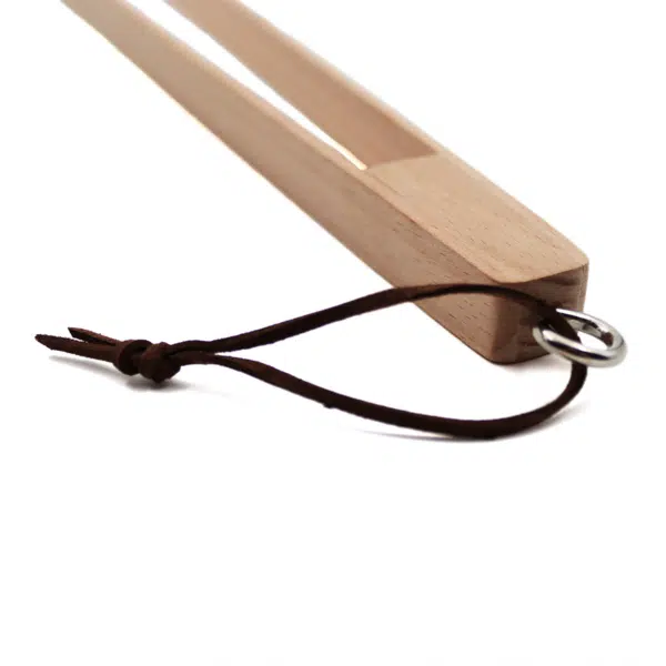 Holz-Grillzange 37 cm – Bild 3